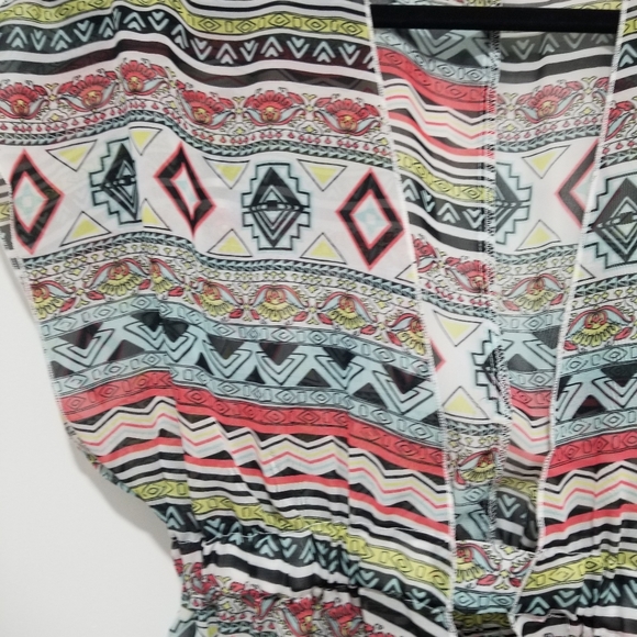 Sheer Swim Cover Up Dress - Picture 2 of 9